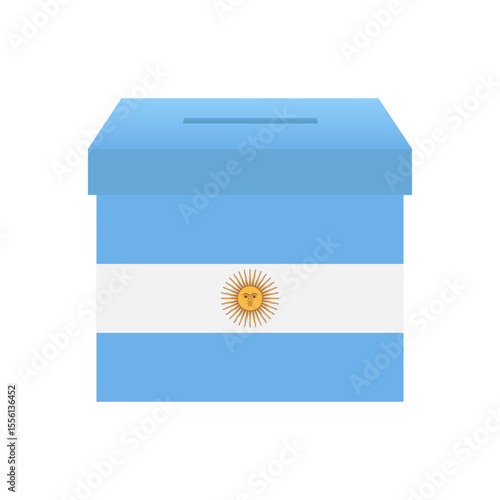 Election in Argentina. Election Concept. Vector Illustration.