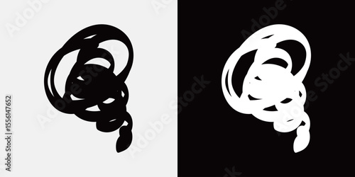シンプルな手描き感情のセット
