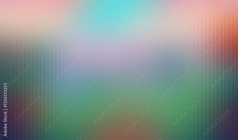 Obraz premium Digital design glass fluted pattern effect unique gradient background and texture for website background, banners, prints and more. Abstract blurred grainy dust soft noise rough texture. Template