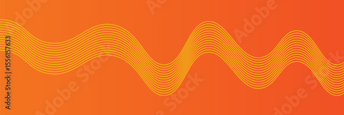 A dynamic and elegant orange abstract background with thin flowing lines, creating a sense of fluidity and motion. This vibrant and modern design is perfect for branding, digital art, presentations.