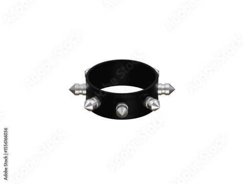 choker necklace icon 3d illustration render