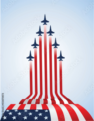 Eagle fighter jet plane taking off during exercise