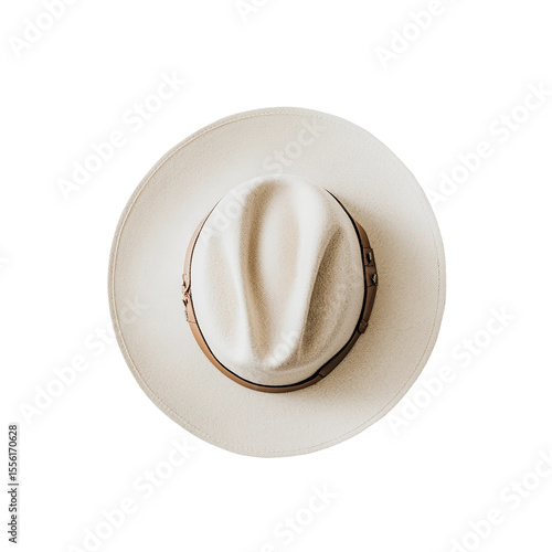 cowboy hat isolated on white