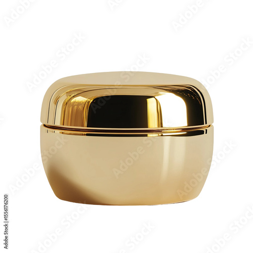 tin can on white background