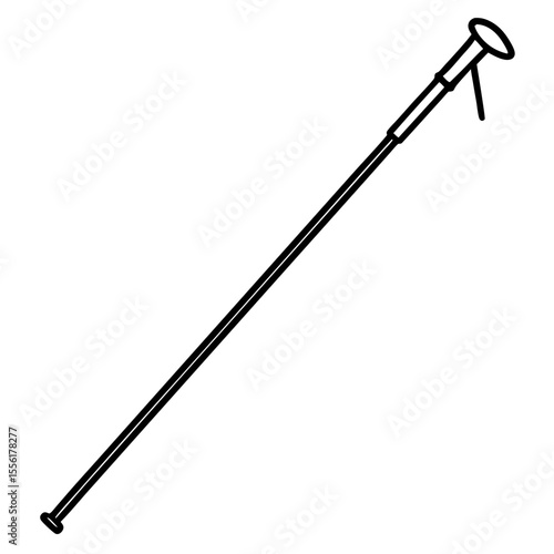 golf club isolated on white