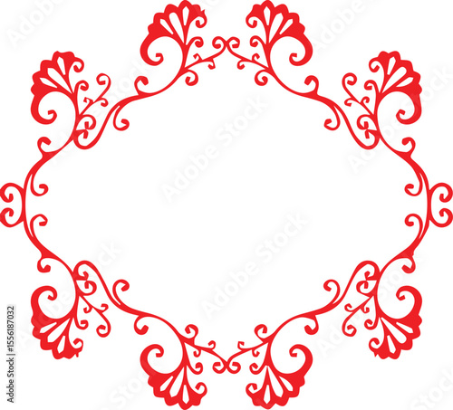 Beautiful flower art and mandala vector design