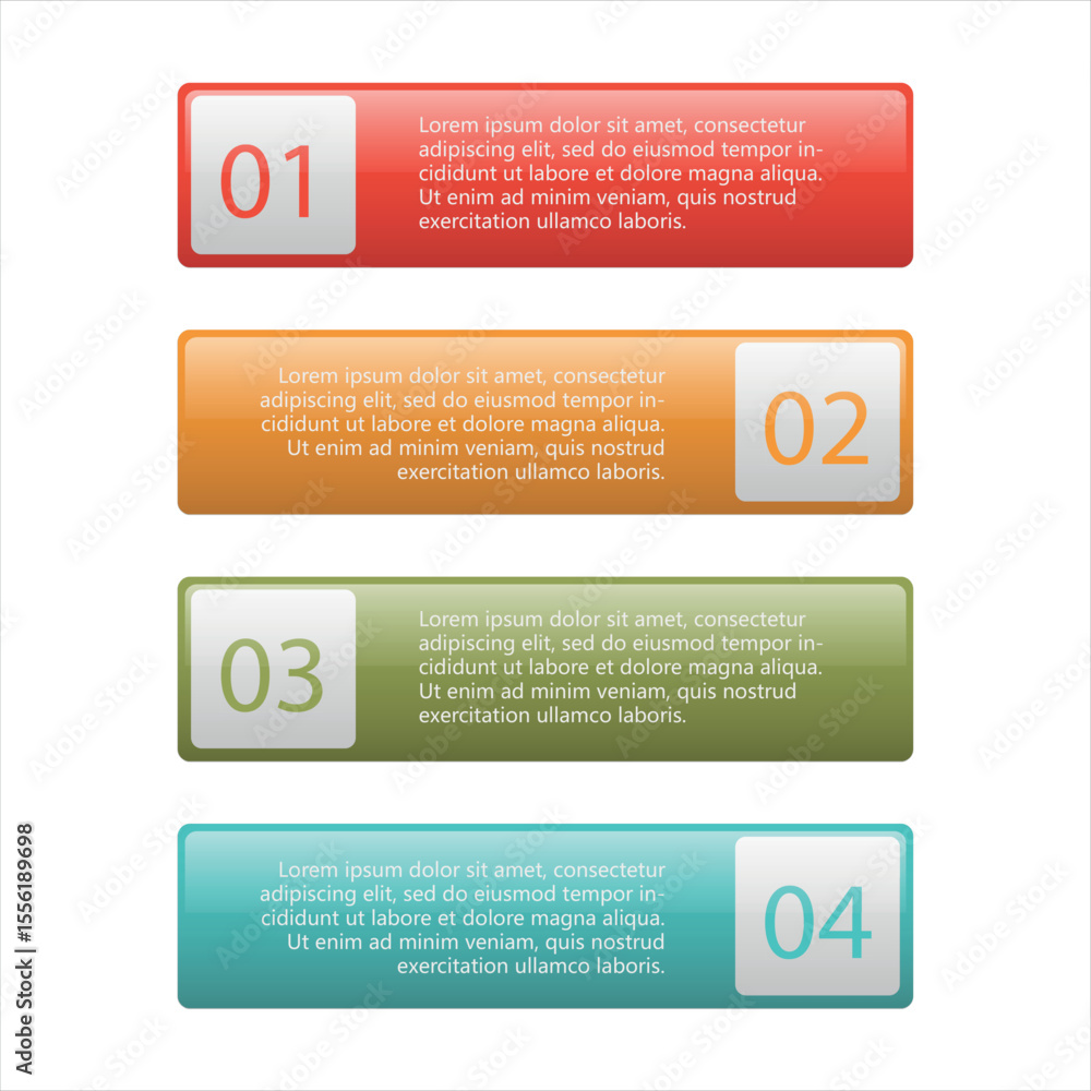 modern design template with numbers modern design template with numbers