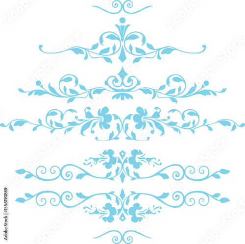 Beautiful flower art and mandala vector design