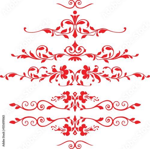 Beautiful flower art and mandala vector design