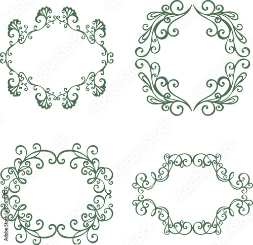 Beautiful flower art and mandala vector design