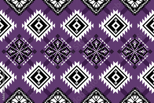 Geometric ethnic pattern design