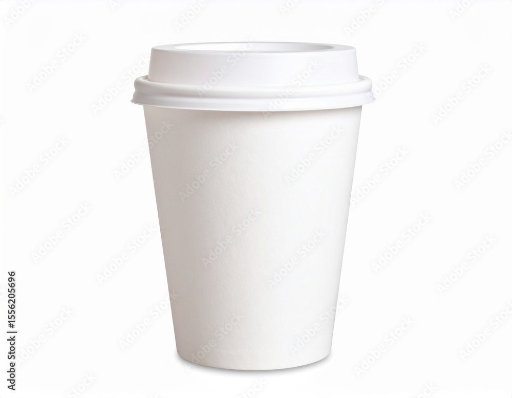 Paper coffee cup isolated on white Paper coffee cup isolated on white