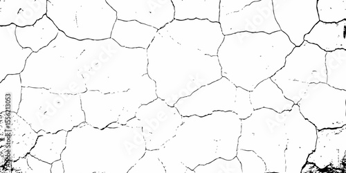  white textured wall with cracks and brick foundation, creating a distressed and   some dark spots,  textured appearance. it looks aged