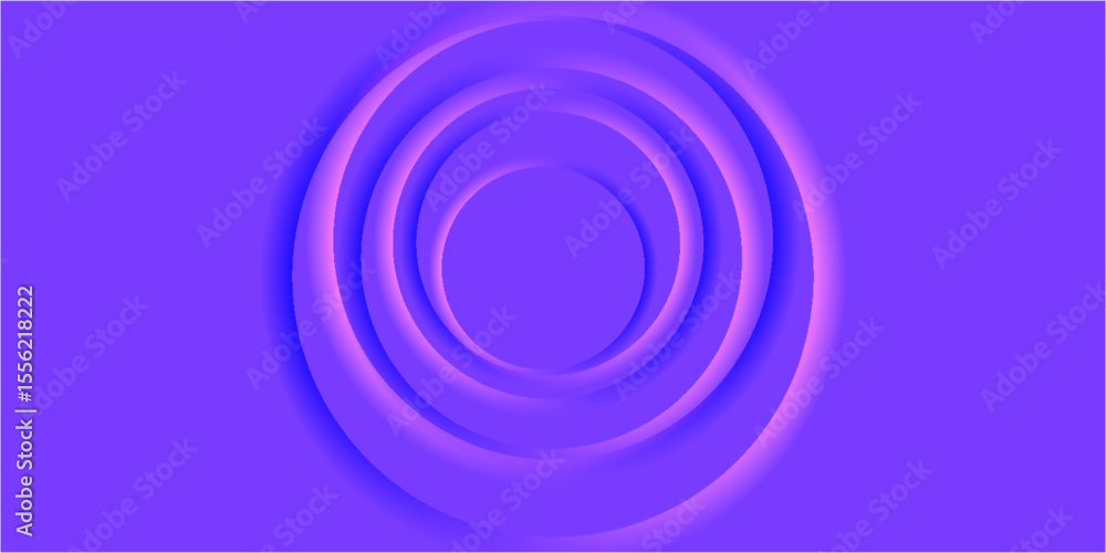 Fototapeta premium Abstract Purple Spiral Pattern with Circular Gradients and Soft Glow