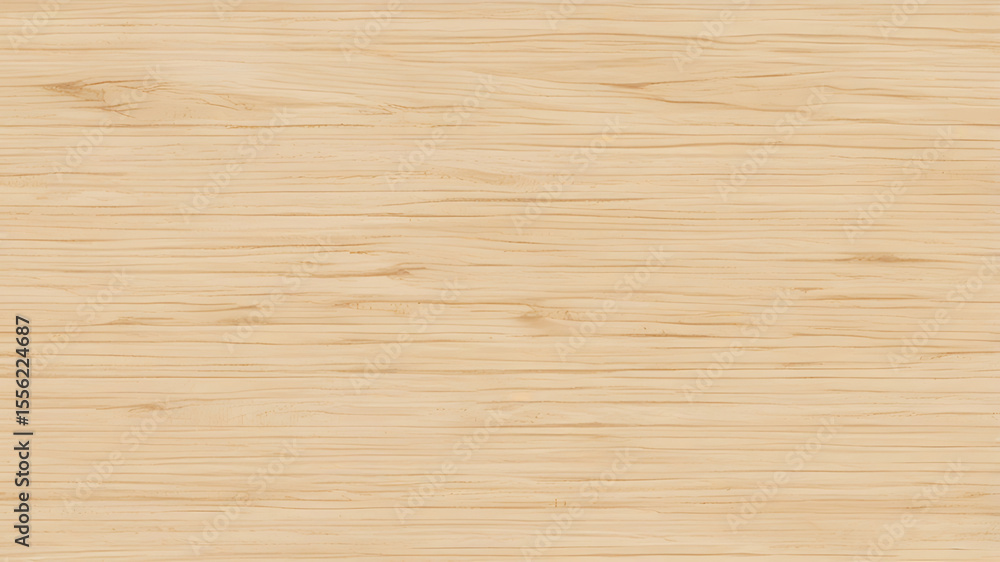 Fototapeta premium Breezy Beige Timber Texture with Delicate Horizontal Grain,AI