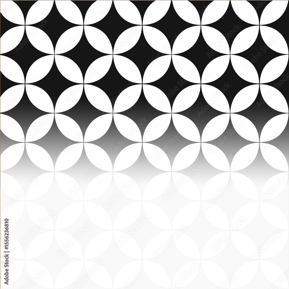 Fototapeta premium Geometric Circle Pattern