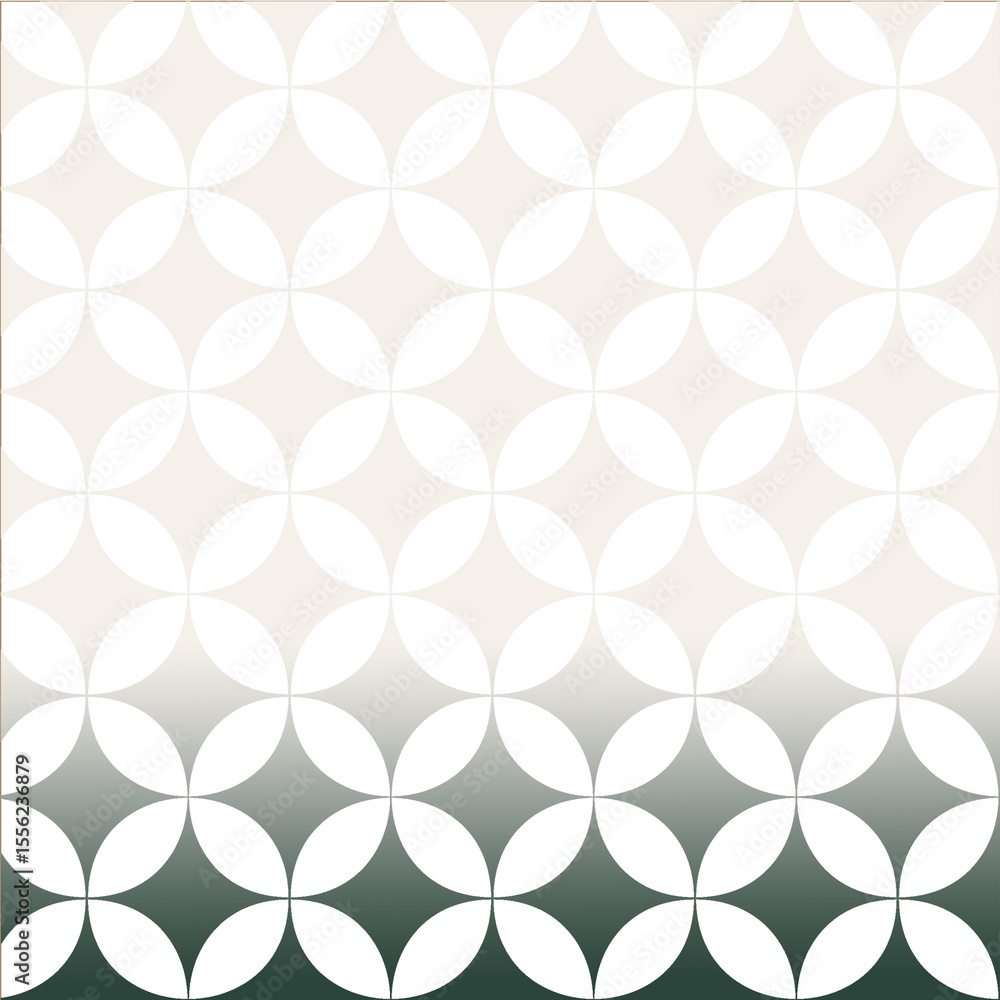 Fototapeta premium Geometric Circle Pattern