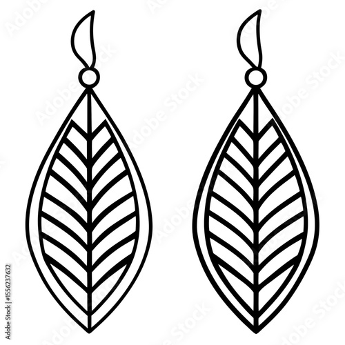 Nature Leafline Art Vector