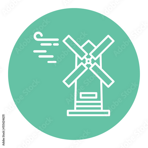 Spring Turbine Icon