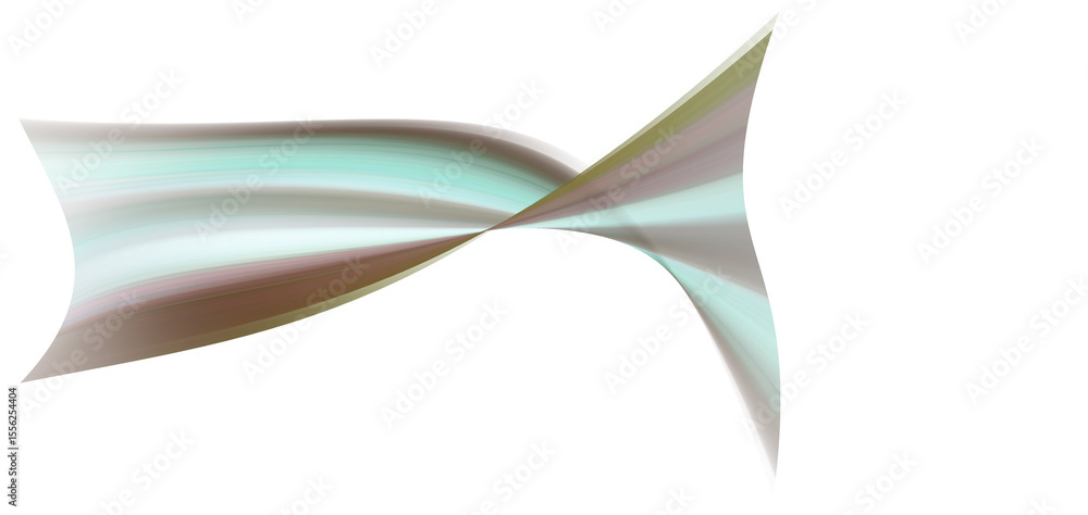 Naklejka premium Abstract swirling pastel design; elegant, flowing, dynamic, modern art background.