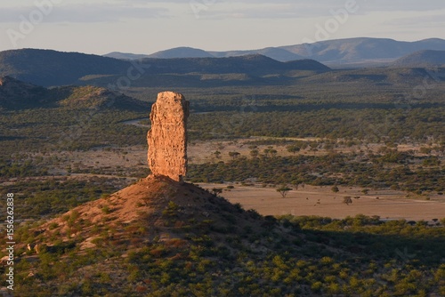 Fingerklippe im Abendlicht (Ugabtal Namibia)