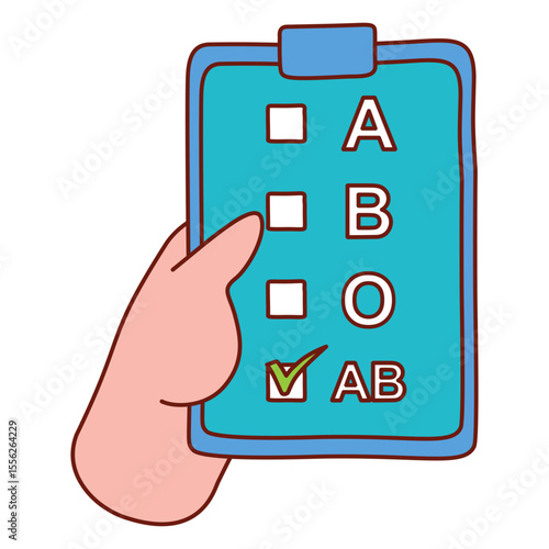 blood type ab icon