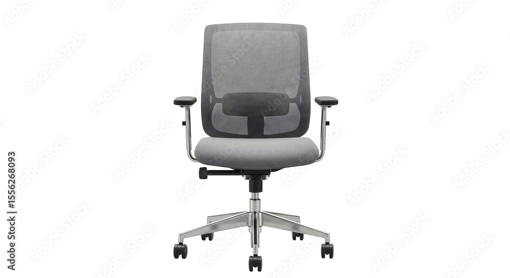 Fototapeta premium Modern office chair front view
