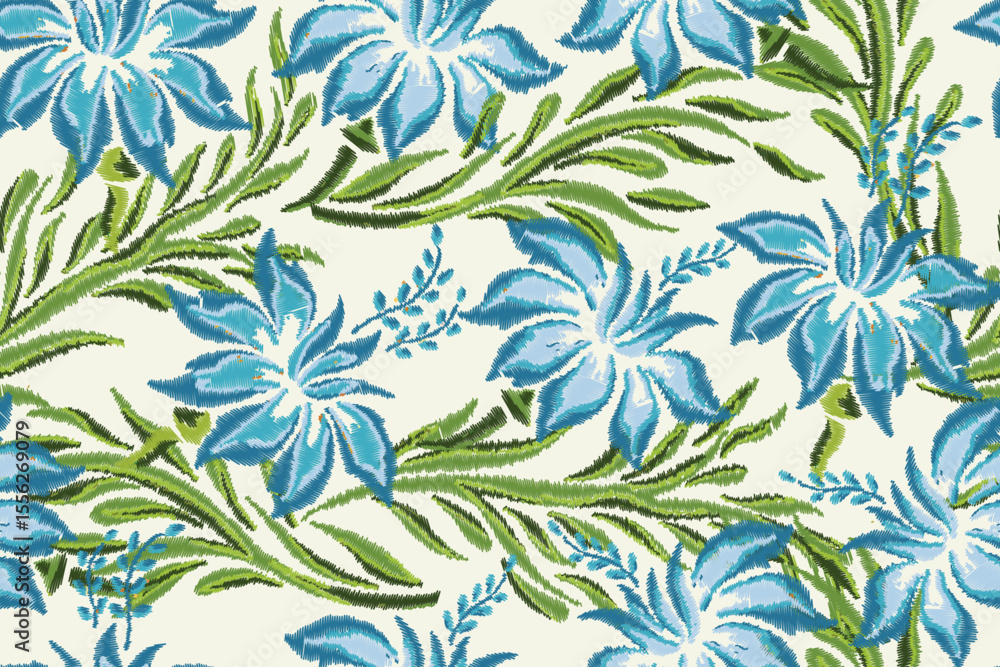seamless floral motif in vector suitable for fabric, background, wallpaper, covers, etc seamless floral motif in vector suitable for fabric, background, wallpaper, covers, etc