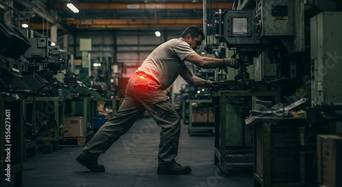 Factory Worker with Back Pain: Occupational Injury