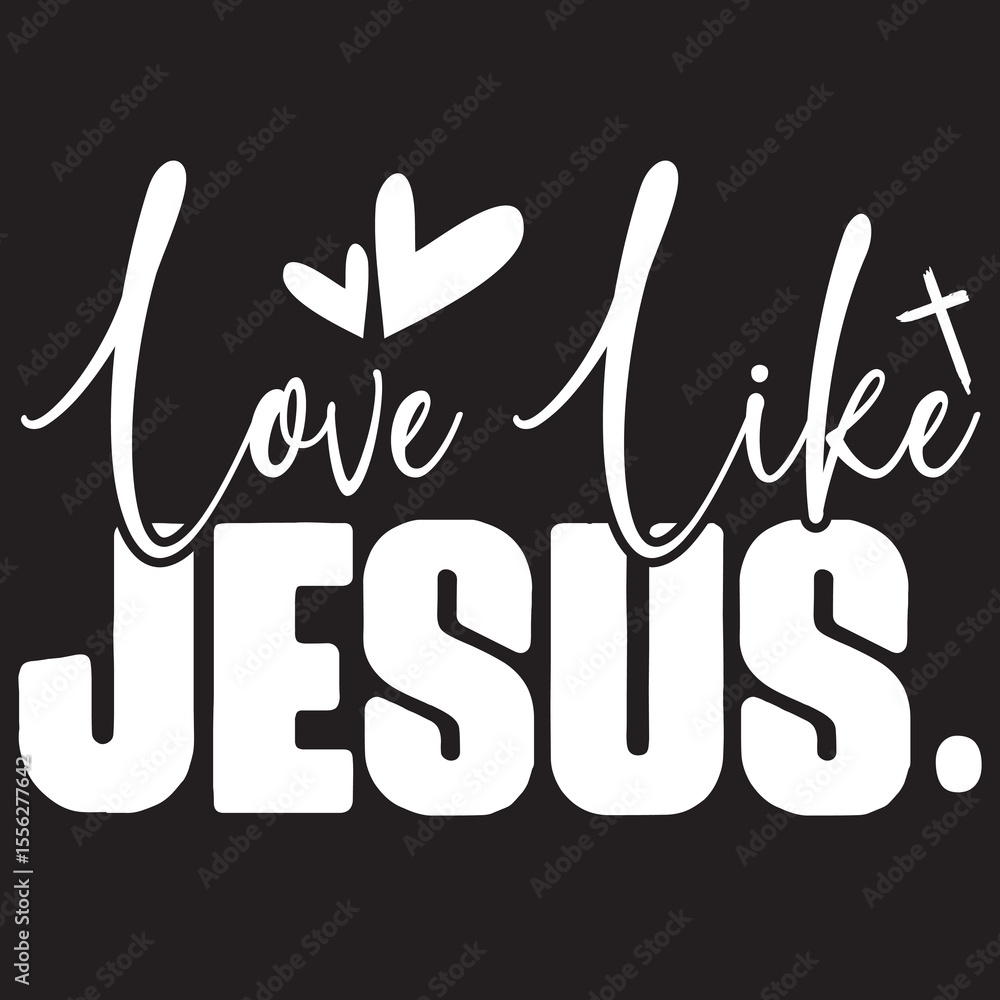 Obraz premium Jesus SVG Design Eps file