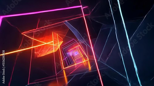 abstract background of colorful lights