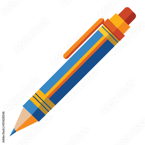 pen vector image on white background