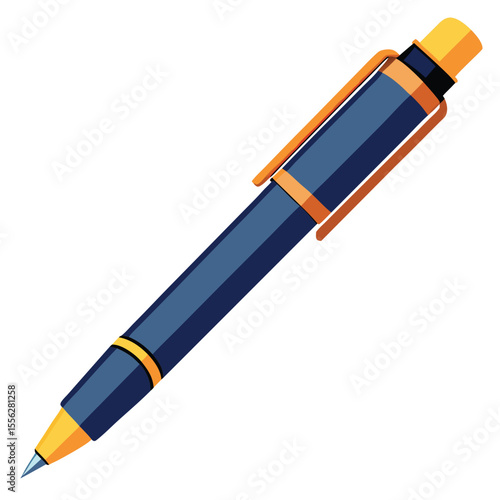 pen vector image on white background