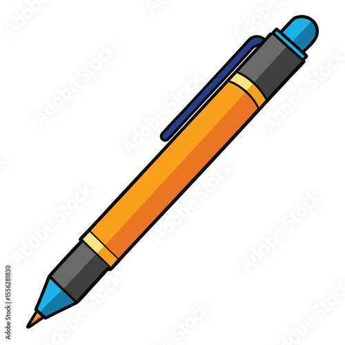 pen vector image on white background