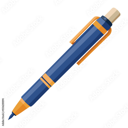 pen vector image on white background