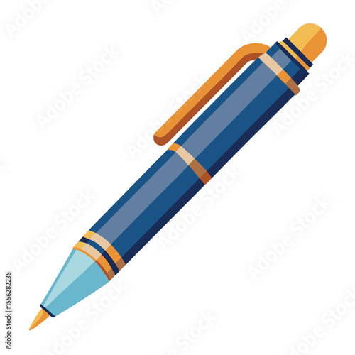 pen vector image on white background