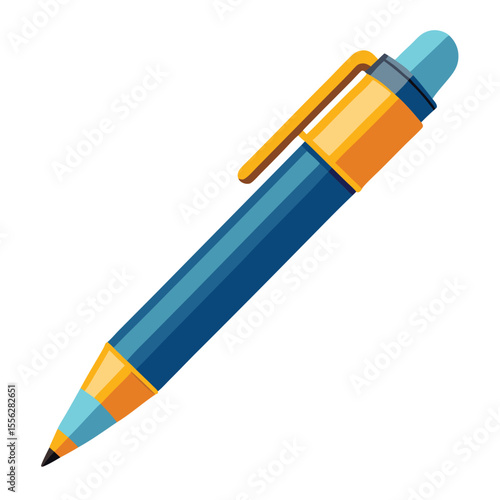 pen vector image on white background