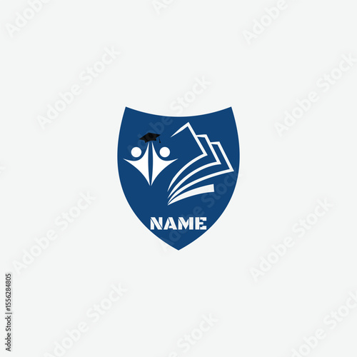 3516 educational logo school college university learning institute book academy organization
