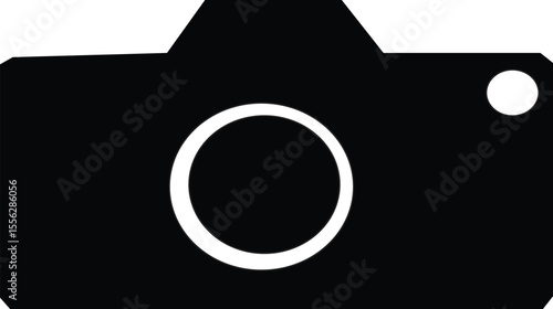 digital camera  vector design on a white background
