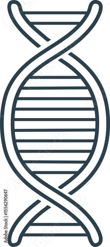 Symbole scientifique pour génétique et biologie