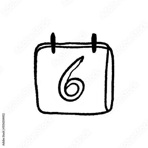 Calendar Icon Unveiling the Enigma: A Deep Black Canvas