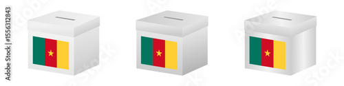 Election in Cameroon. Election Concept. Vector Illustration.