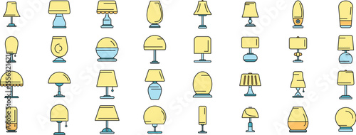 Wide variety of nightstand lamps, adding a touch of style and functionality to any room