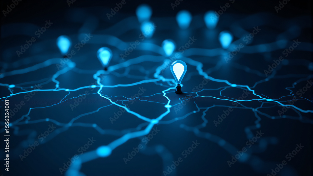 Obraz premium Understanding the Impact of Lightning on Modern Networks