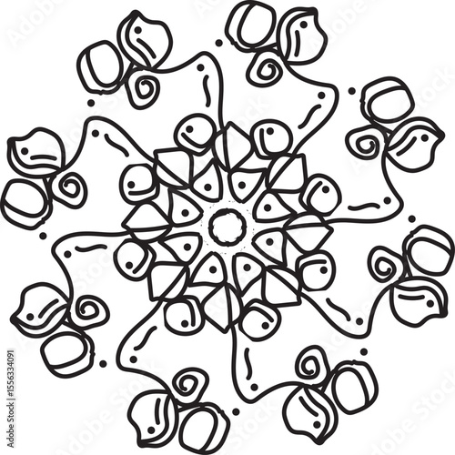 abstract floral background
