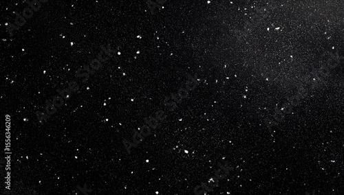 
Black background with small white specks, dust particles, grainy texture, subtle noise, low contrast, grunge, gritty, vintage film stock look.