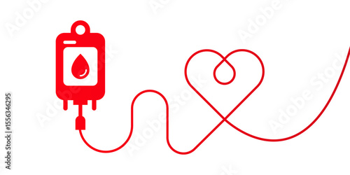 Blood Donation Red Heart Lifeline, Giving, Charity, Healthcare