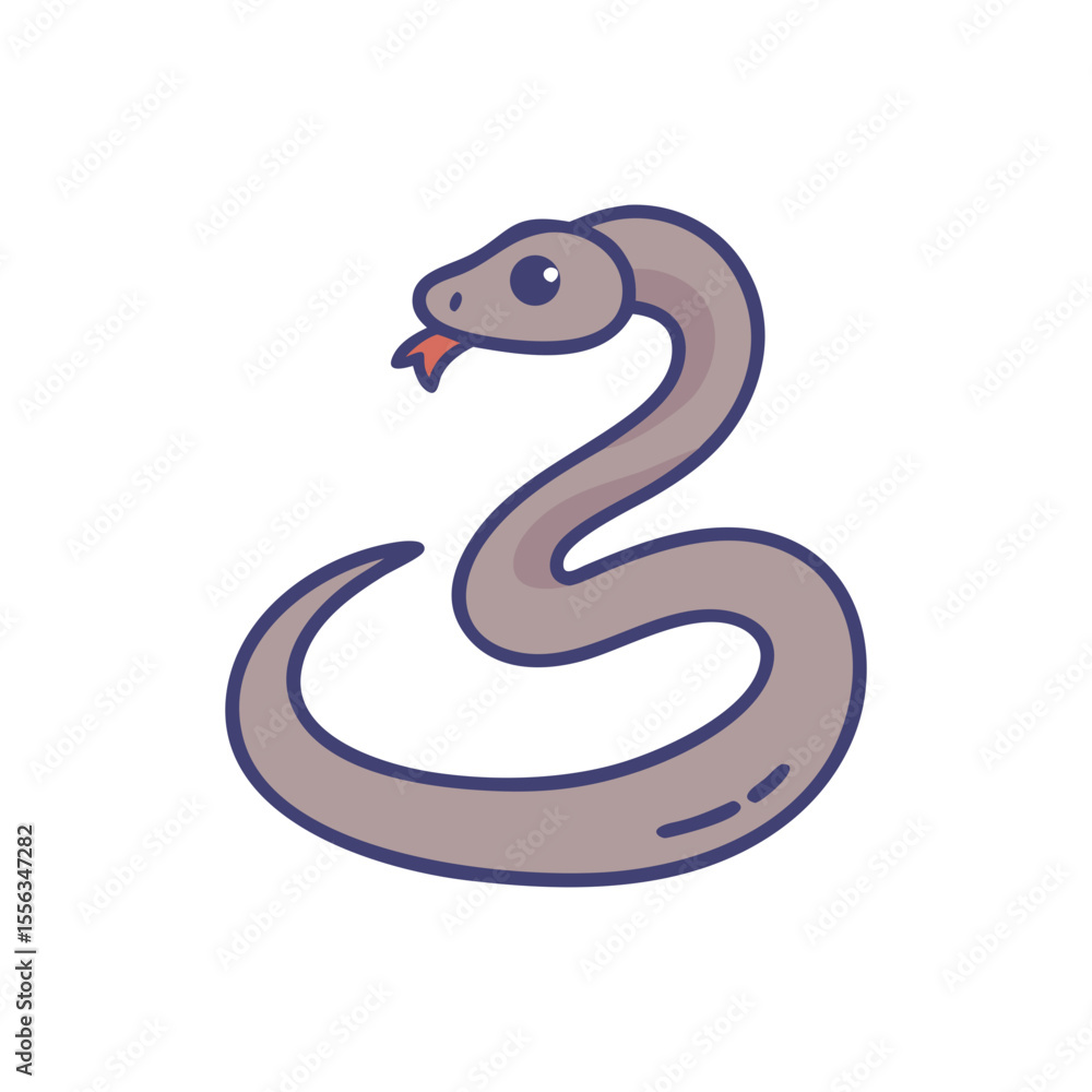 Fototapeta premium Snake Icon