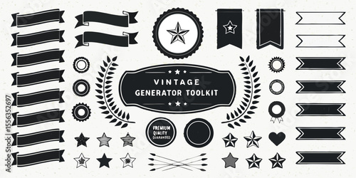 set of vintage generator toolkit
