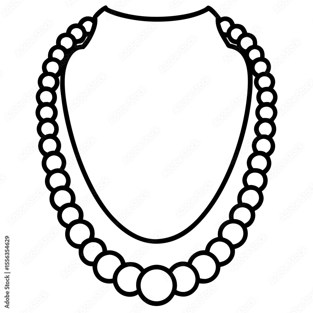 Obraz premium Retro Choker Grace